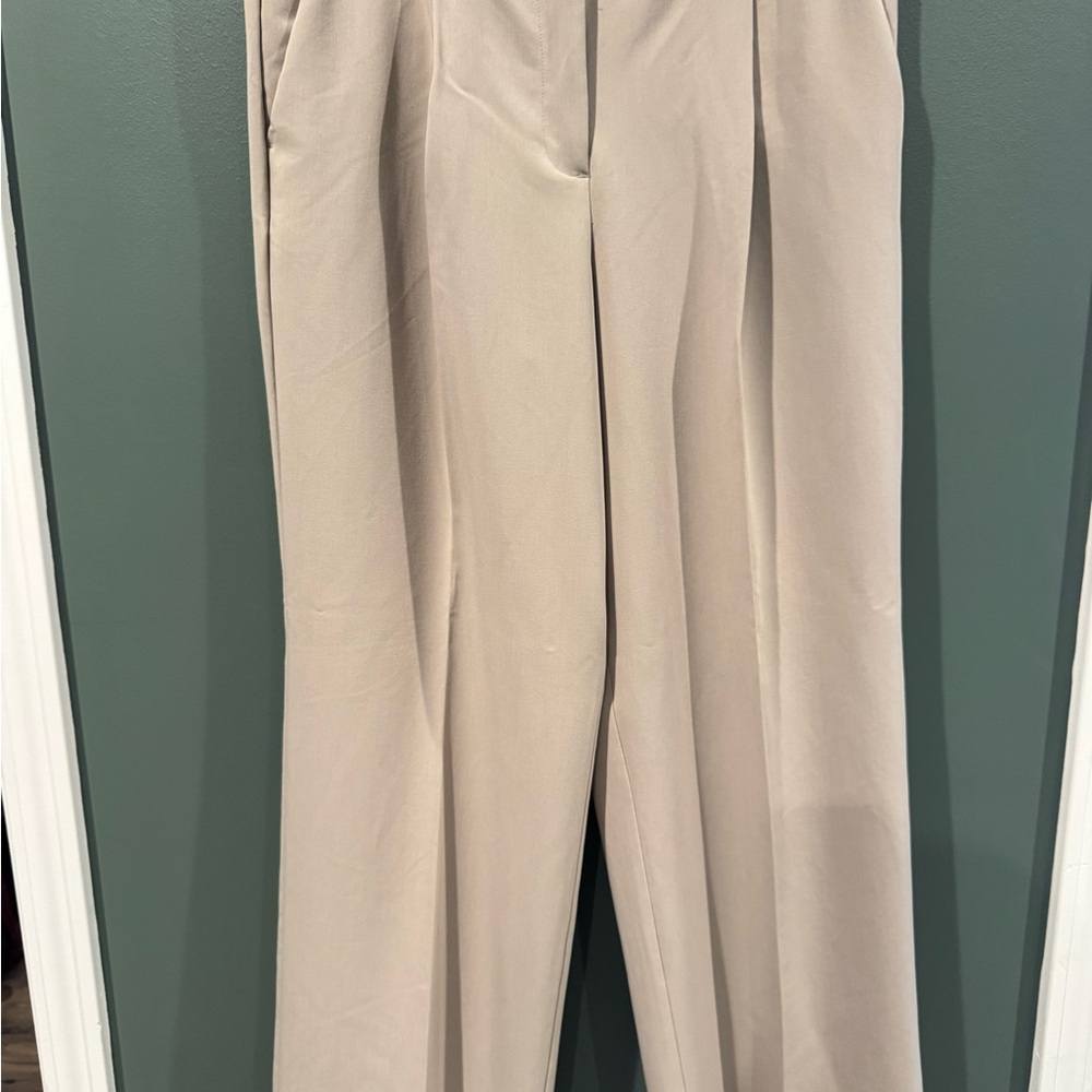 LOFT Cream Women's Trousers